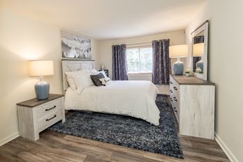 Spacious bedroom